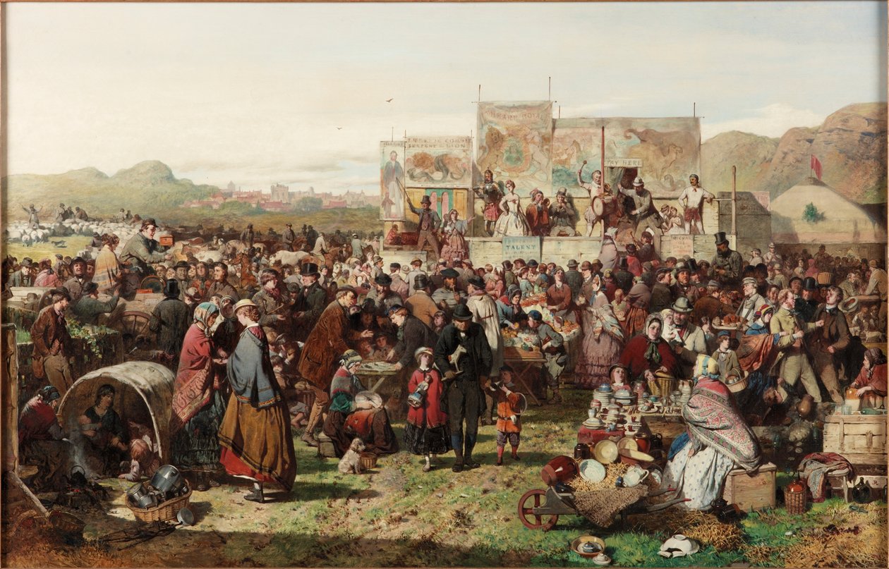En grænsemesse, ca. 1865 af John Ritchie