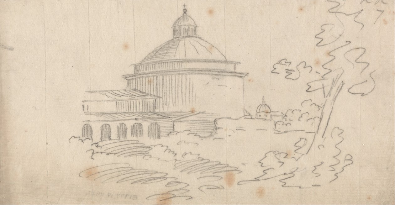 Ariccia af John Robert Cozens