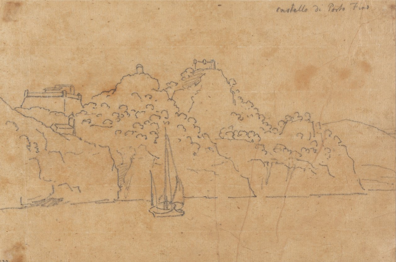 Portofino Slot af John Robert Cozens
