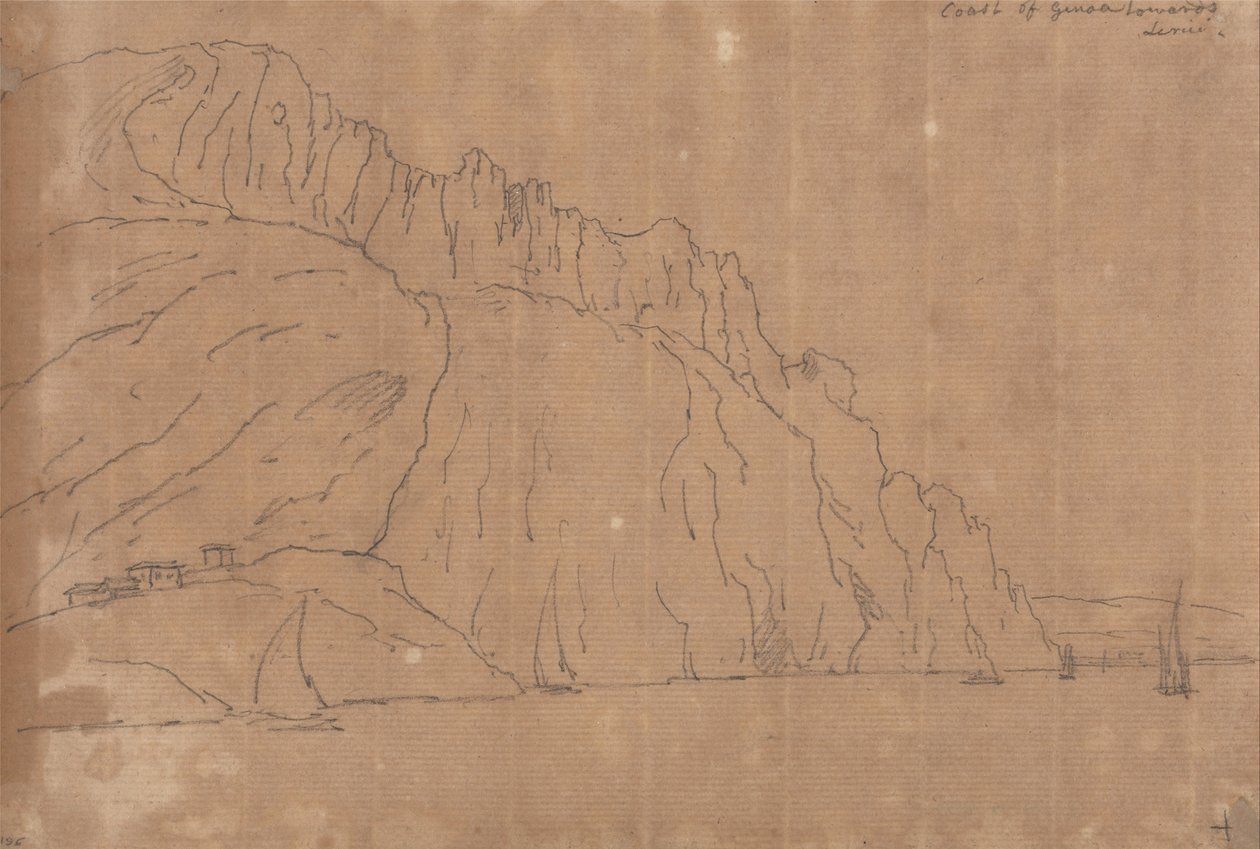 Core st f Genova af John Robert Cozens