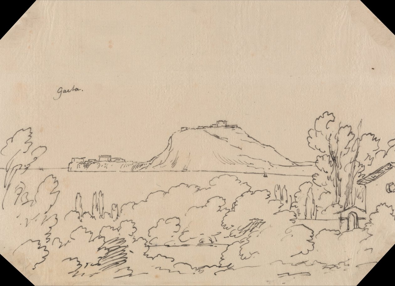 Gaeta af John Robert Cozens