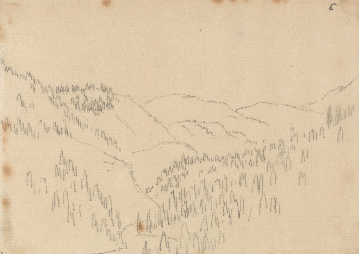 I nærheden af Innsbruck af John Robert Cozens