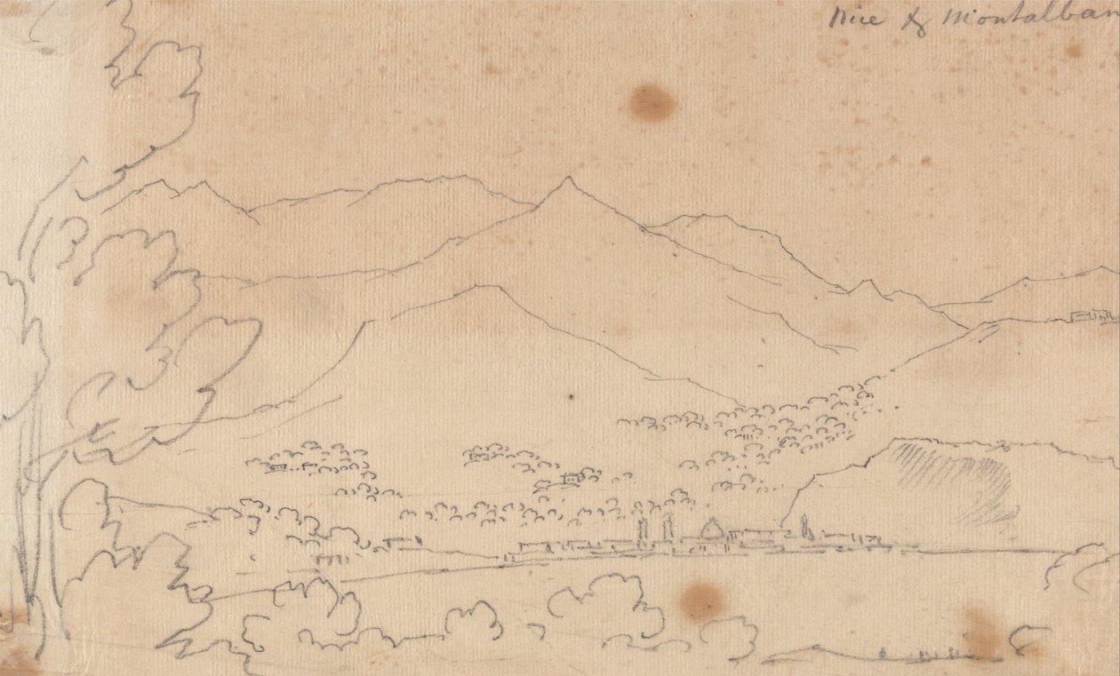 Dejligt med Montalban af John Robert Cozens