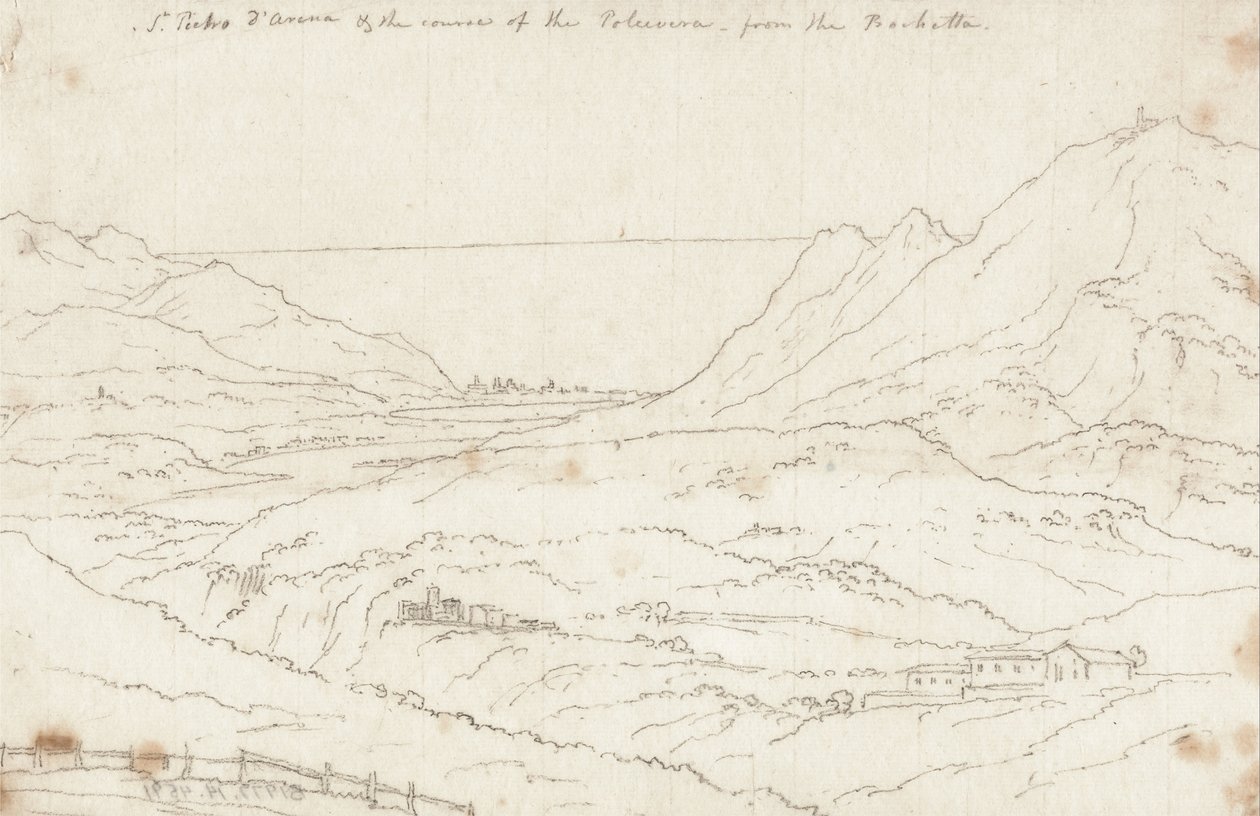 San Pierre donerede af John Robert Cozens