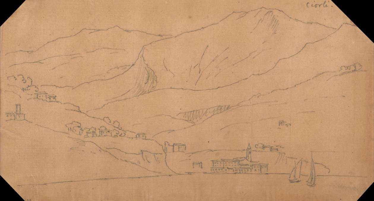 Sirolo af John Robert Cozens