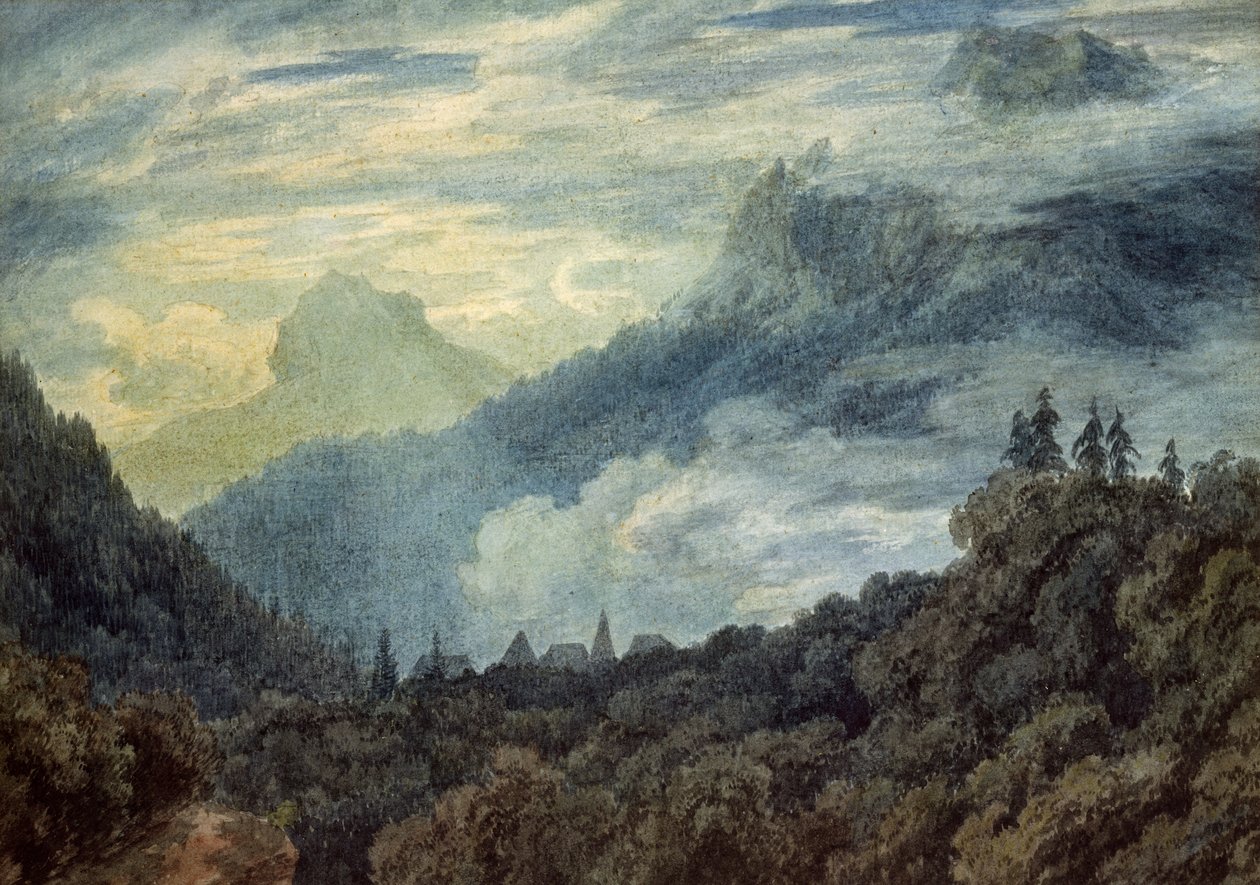Den store Chartreuse af John Robert Cozens