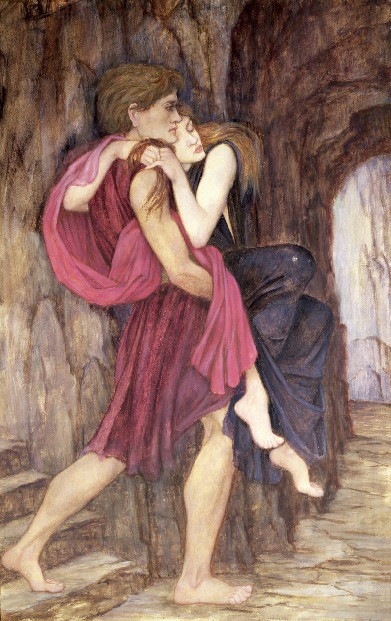 To figurer i en hule af John Roddam Spencer Stanhope