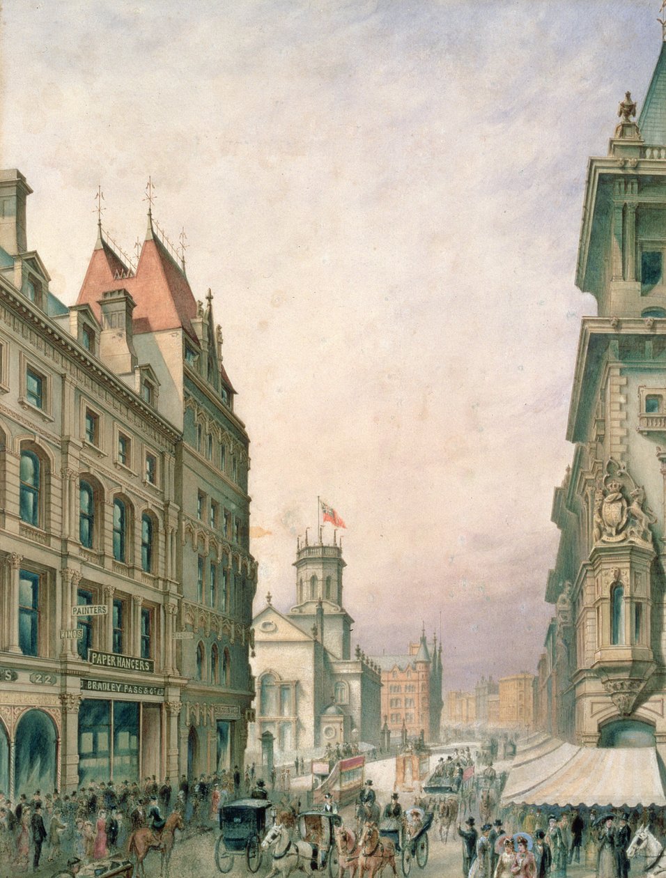 Church Street, Liverpool af John Ross Murphy