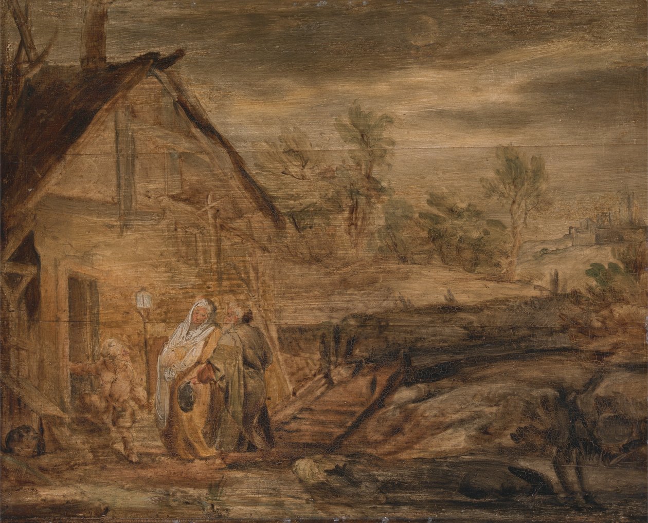 Mary og Joseph uden for kroen af John Runciman