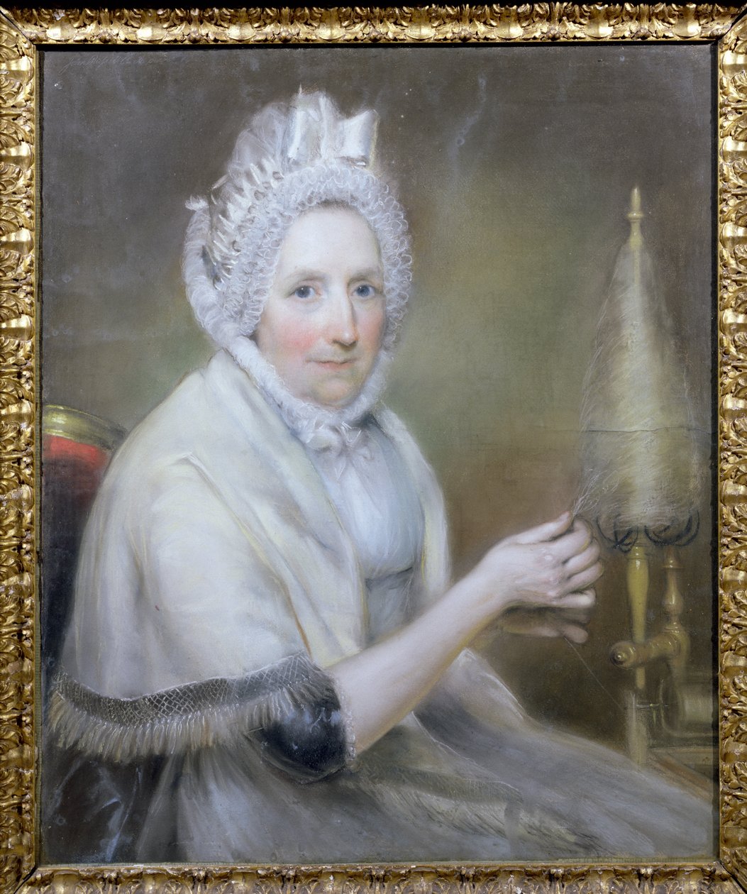 Fru Jeremy Dixon fra York (pastel) af John Russell