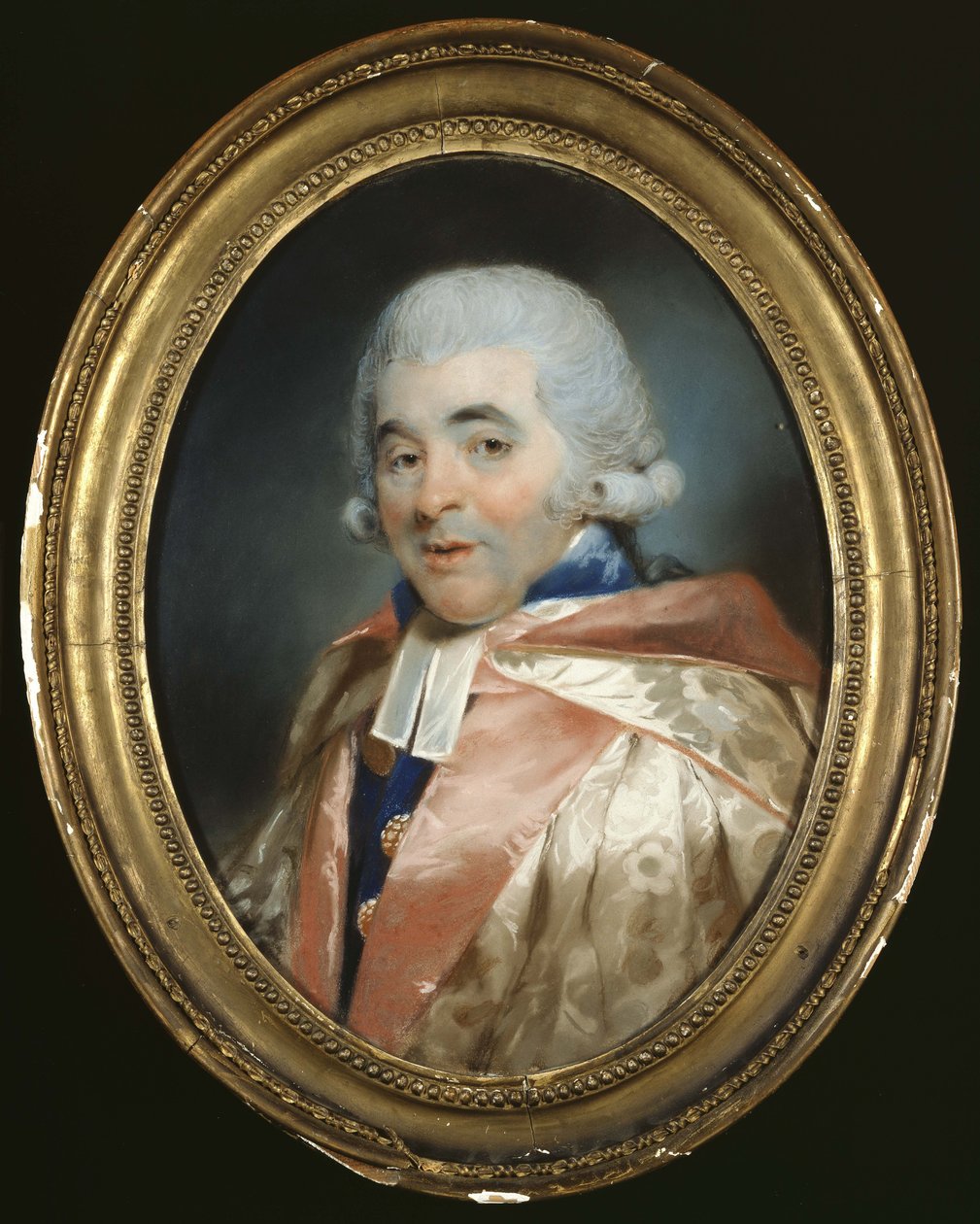 Thomas Sander Dupuis (pastel på papir lagt på lærred, indrammet) af John Russell