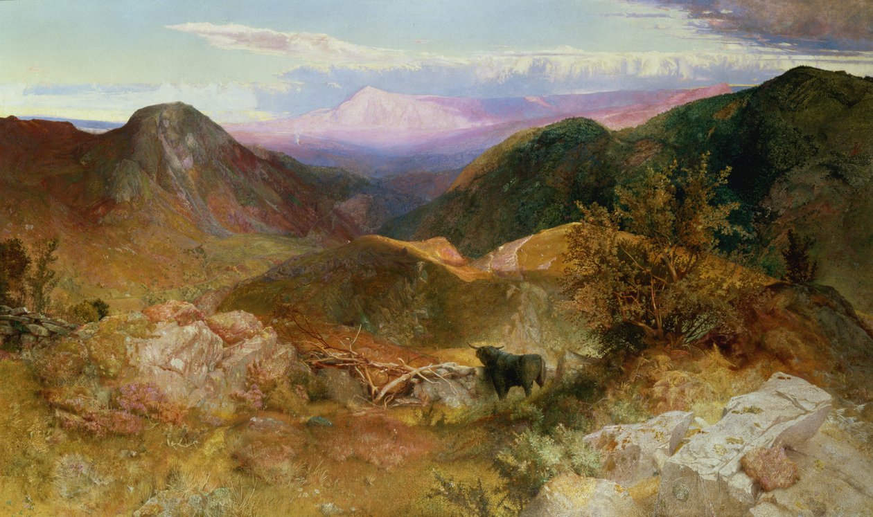 Glen Ogle, Skotland, 1860 af John Samuel Raven