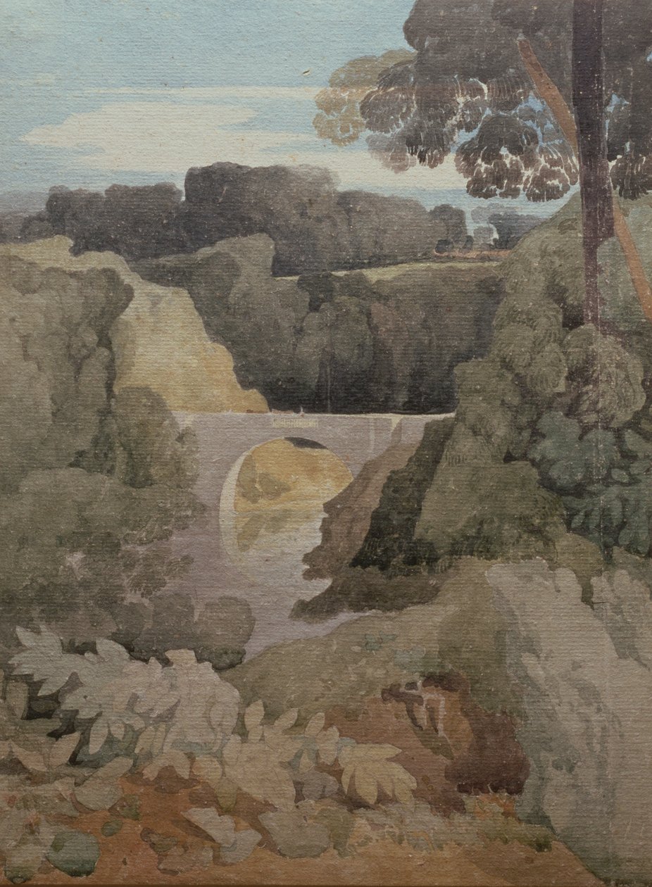New Bridge, Durham, ca. 180506 af John Sell Cotman