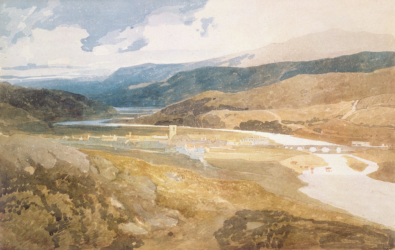 Nr.2303 Dolgelly, Nordwales, 1804-05 af John Sell Cotman
