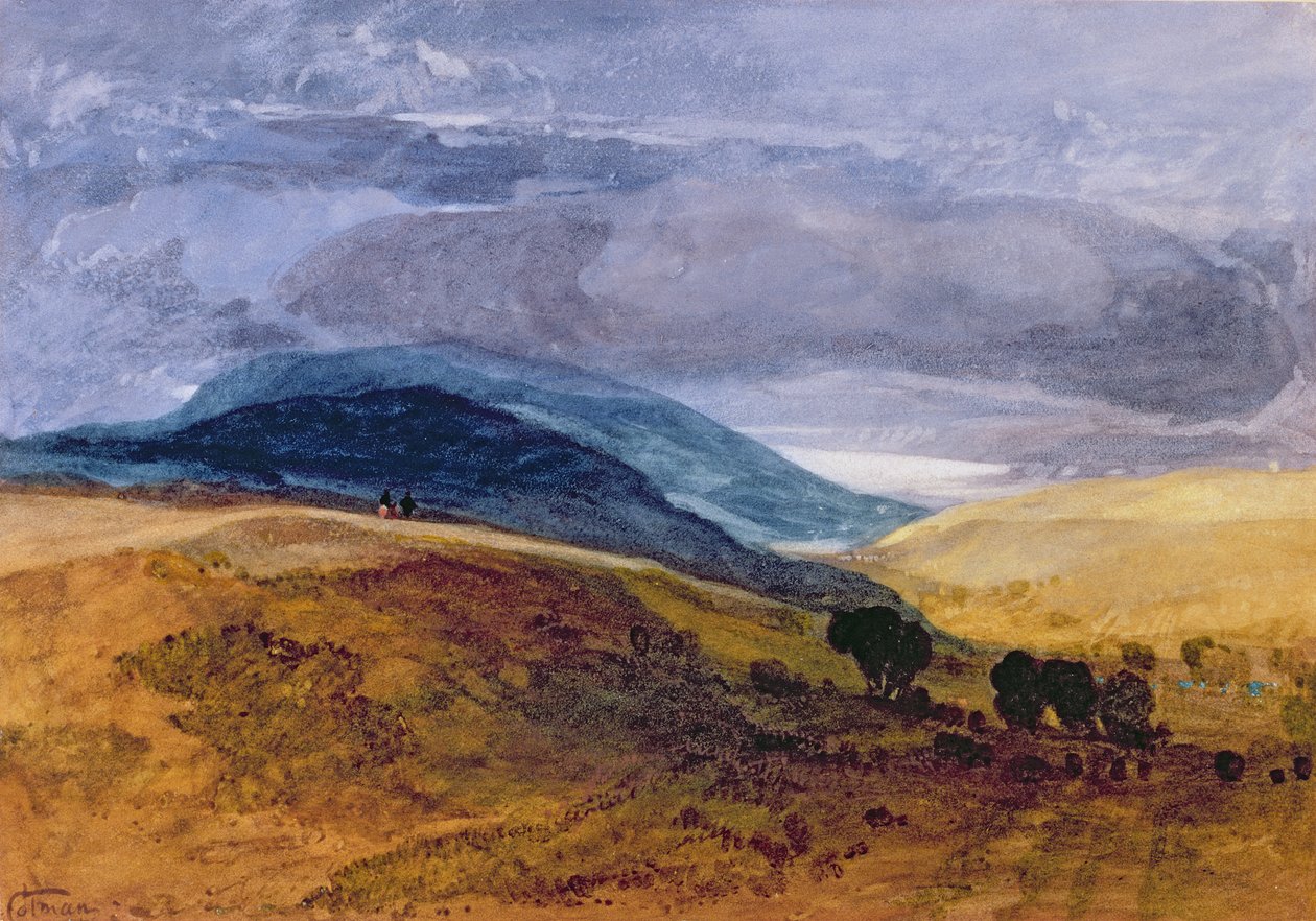 På Downs af John Sell Cotman
