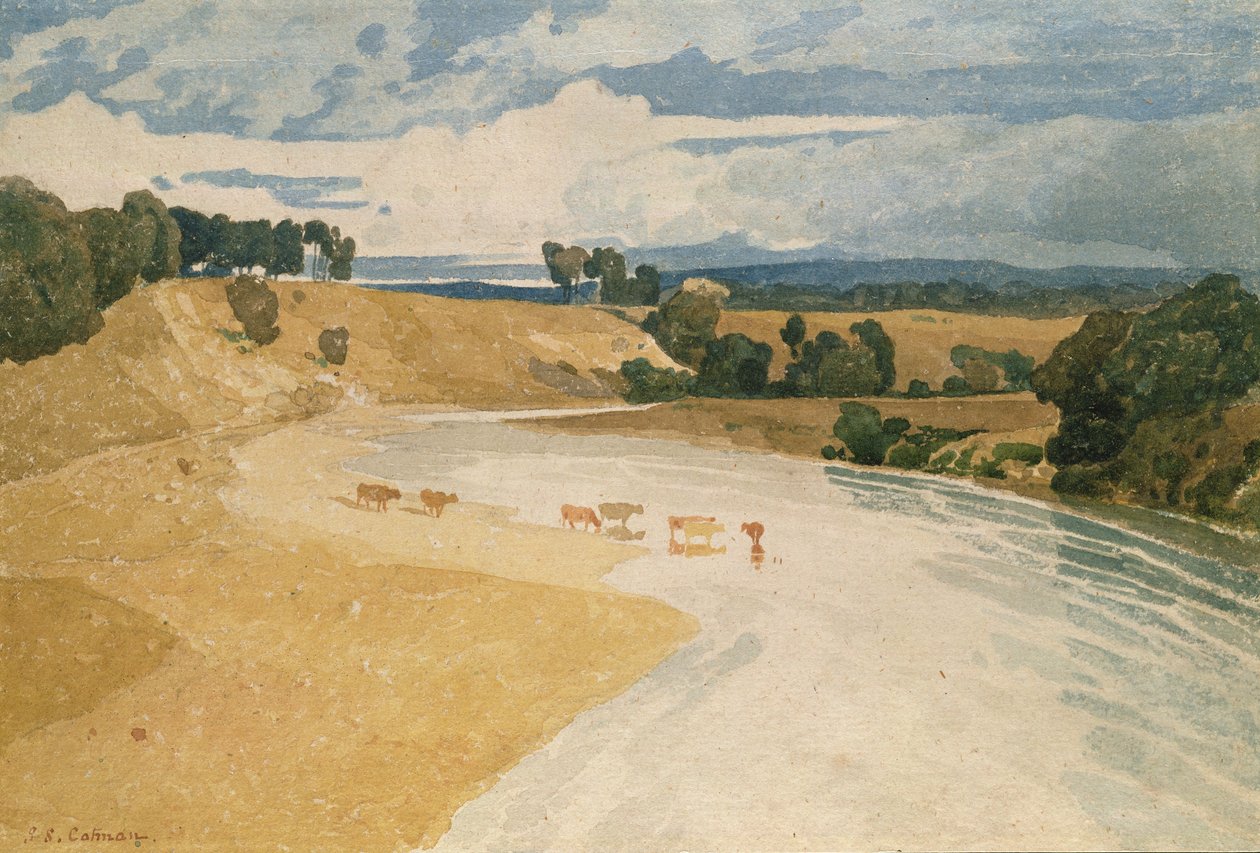 På tees på Rockcliffe af John Sell Cotman