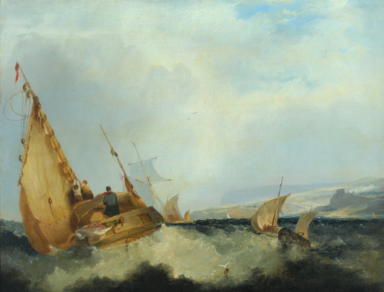 Forsendelse fra Isle of Wight af John Sell Cotman