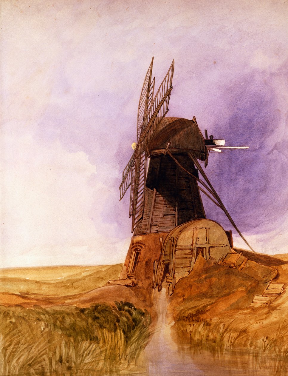 Møllen af John Sell Cotman