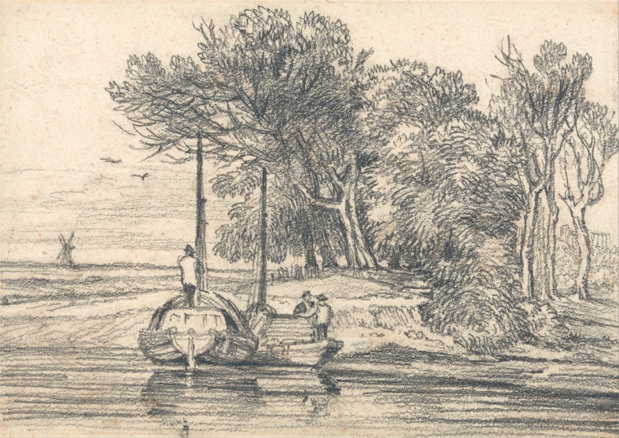 Norfolk Broads af John Sell Cotman