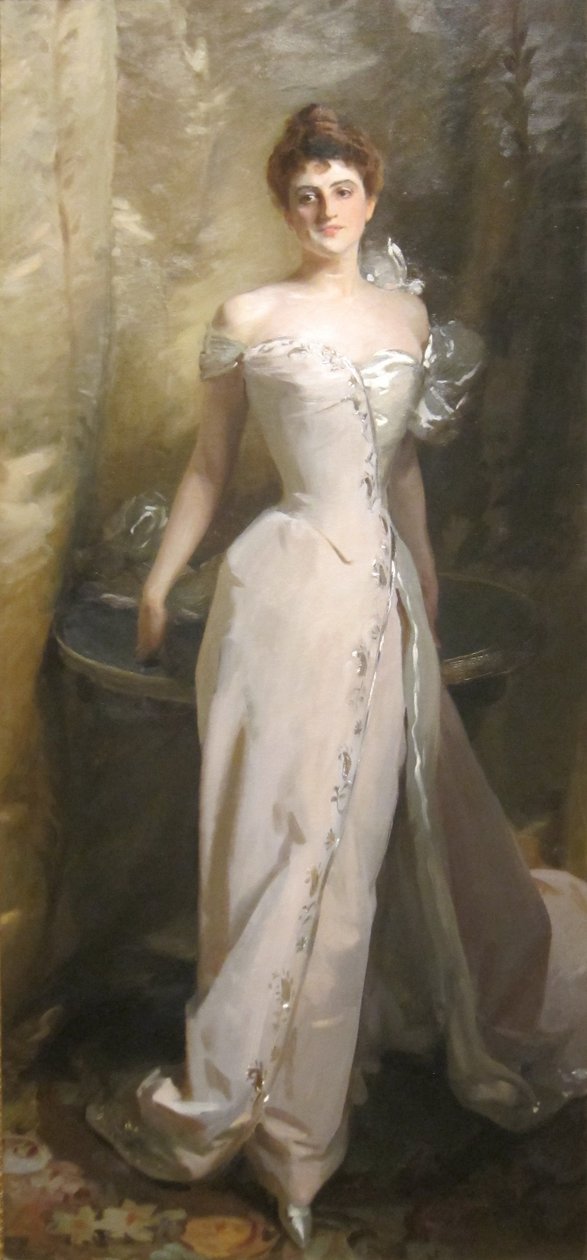 Portræt af Lisa Colt Curtis Fru Ralph Curtis Lisa de Wolfe Coltn af John Singer Sargent