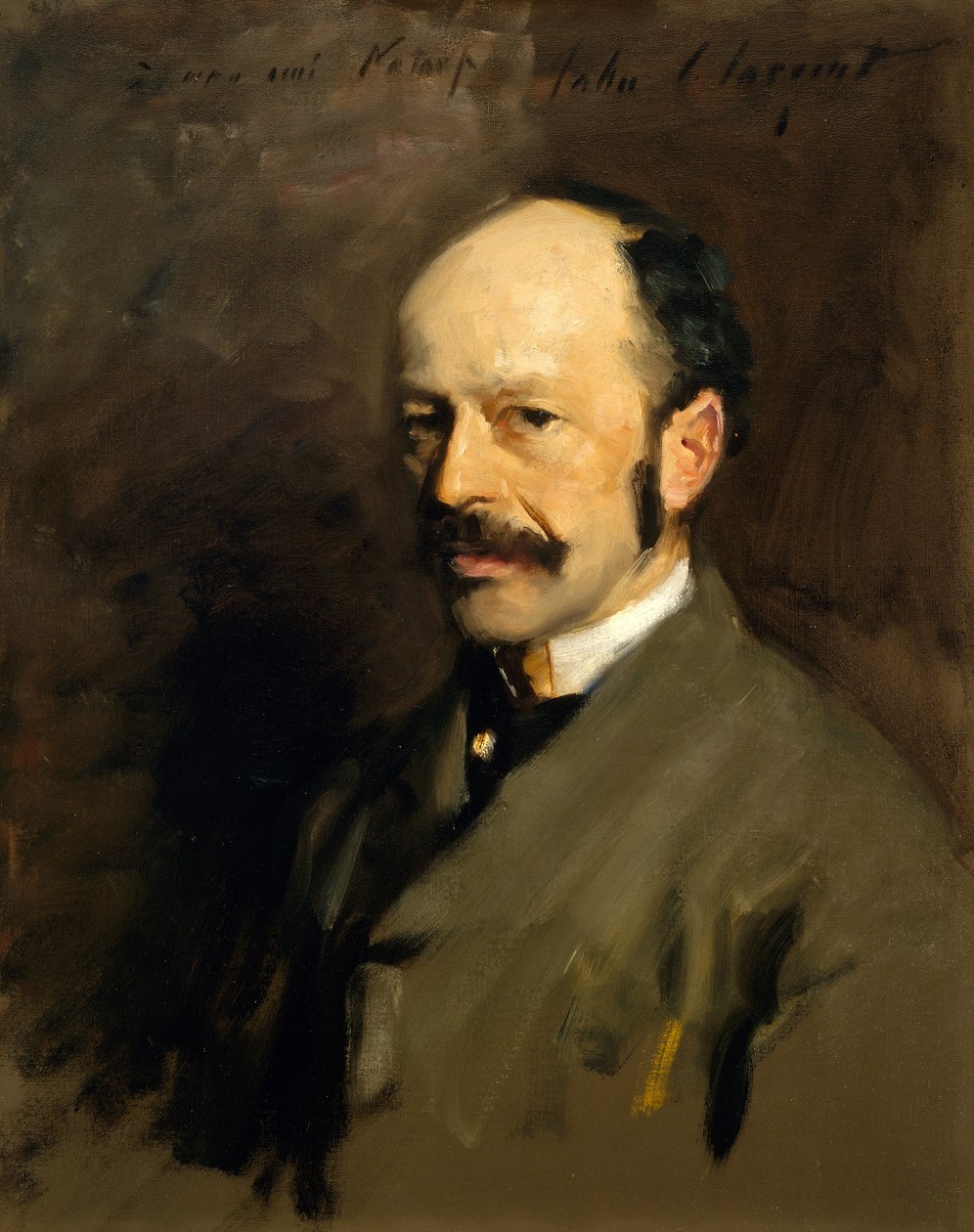 Portræt af Gustav Natorp, c.1883-84 af John Singer Sargent