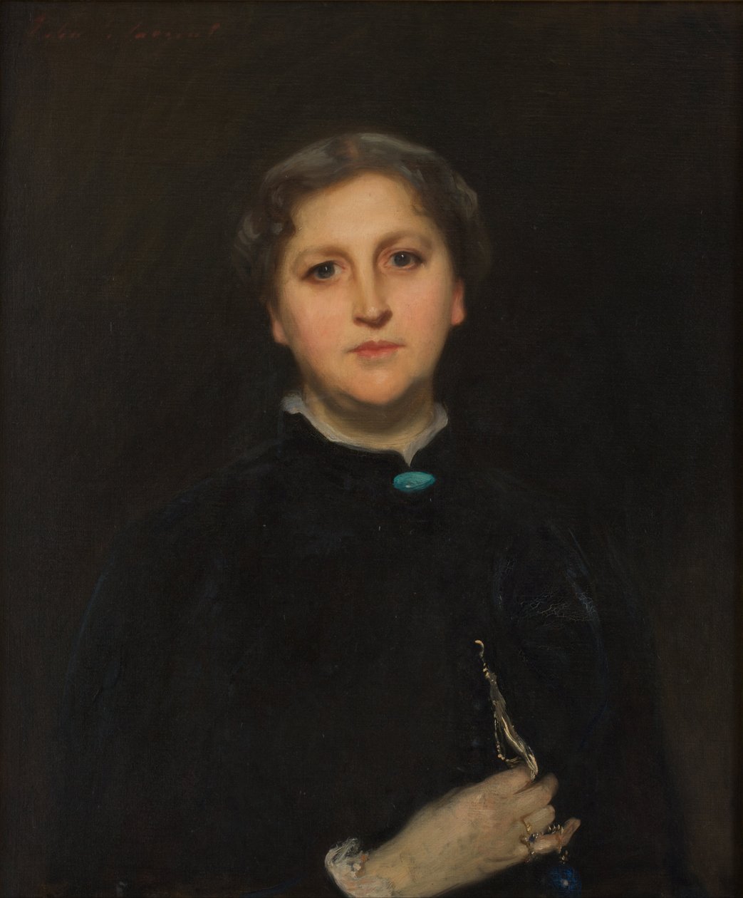 Portræt af fru Raphael Pumpelly af John Singer Sargent
