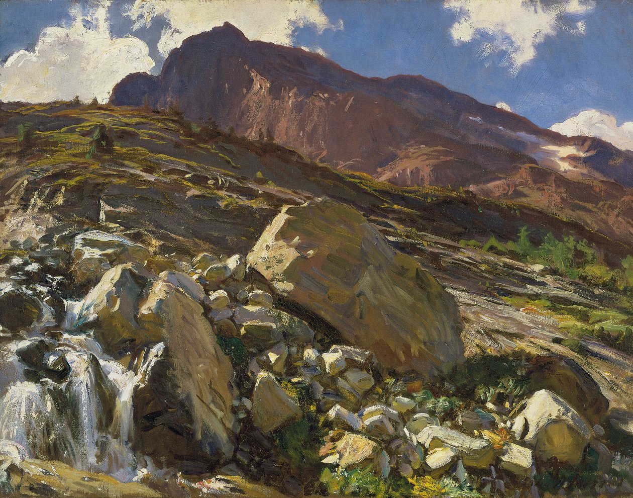 Simplon Pass, 1911 af John Singer Sargent