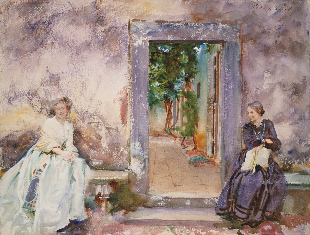 Havemuren af John Singer Sargent