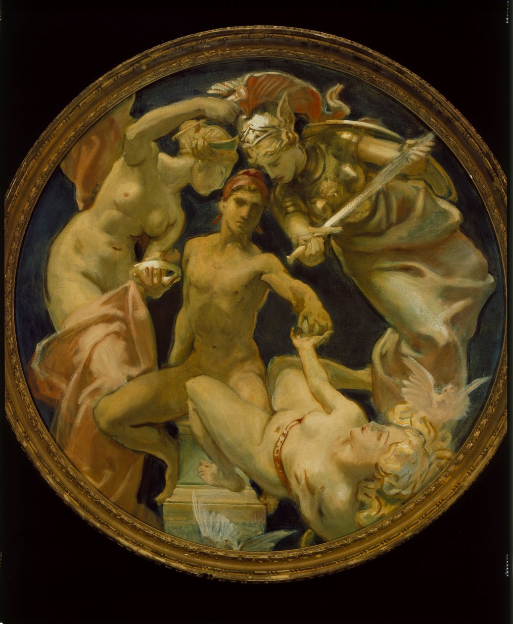 Paris-dommen, 1920-22 af John Singer Sargent