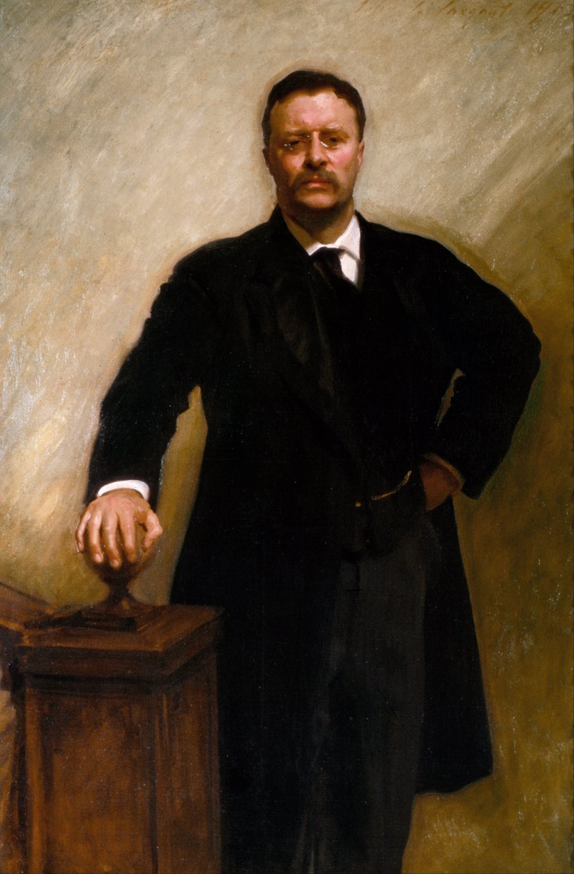 Theodore Roosevelt af John Singer Sargent