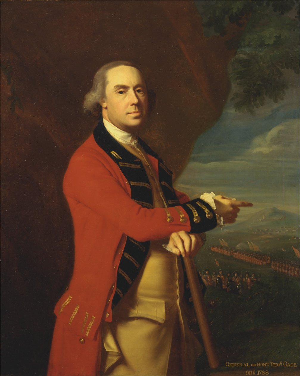 General Thomas Gage af John Singleton Copley