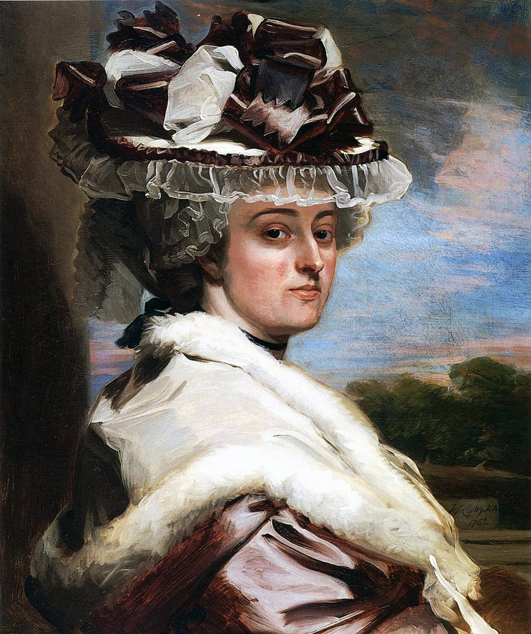 Latitia F. Balfour, 1782 af John Singleton Copley