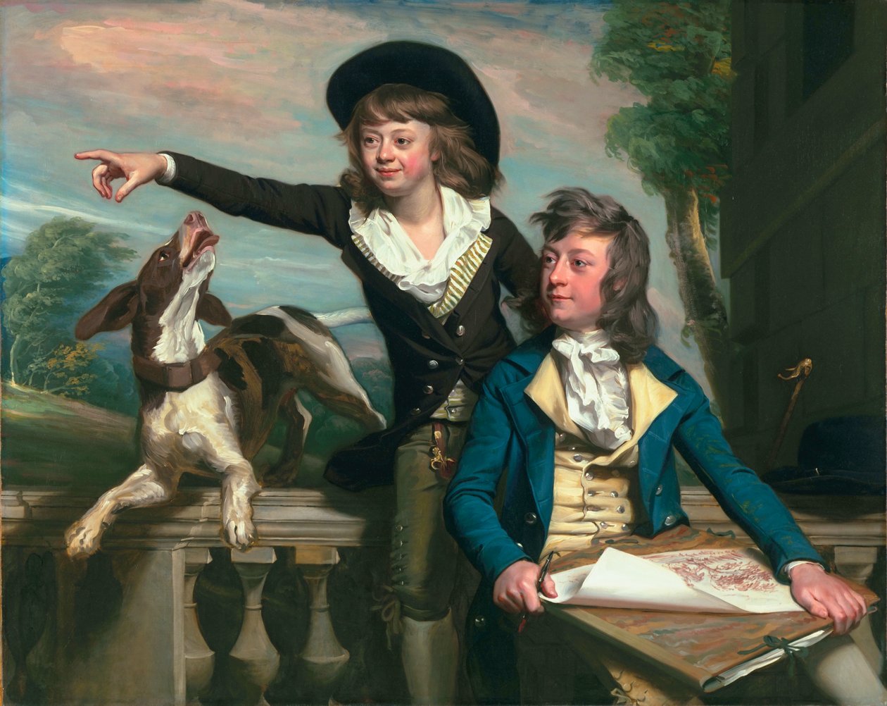 The Western Brothers, 1783 af John Singleton Copley