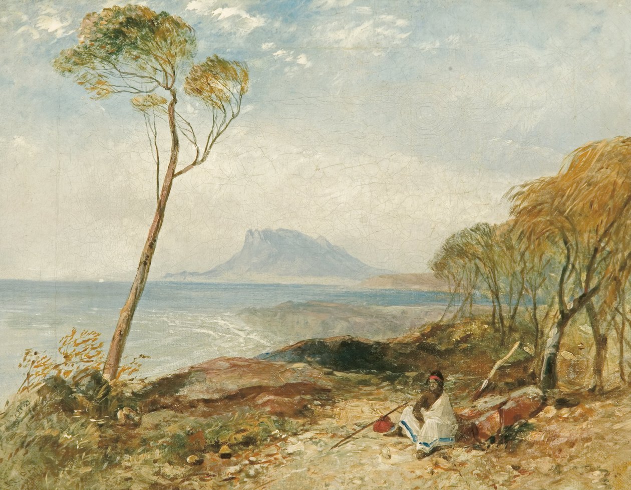 Maria -øen fra Little Swanport, Van Diemens Land af John Skinner Prout