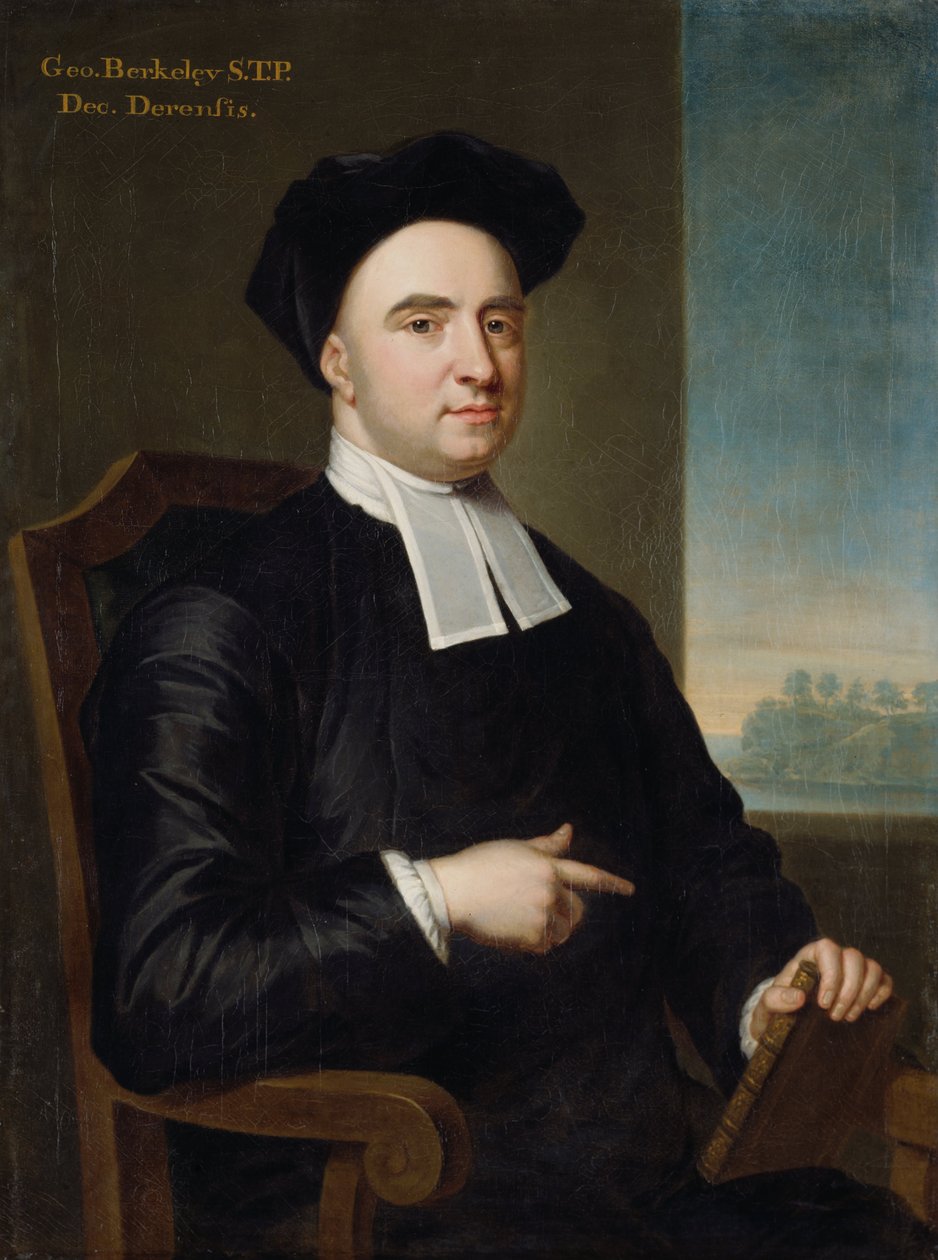 Biskop George Berkeley af John Smibert