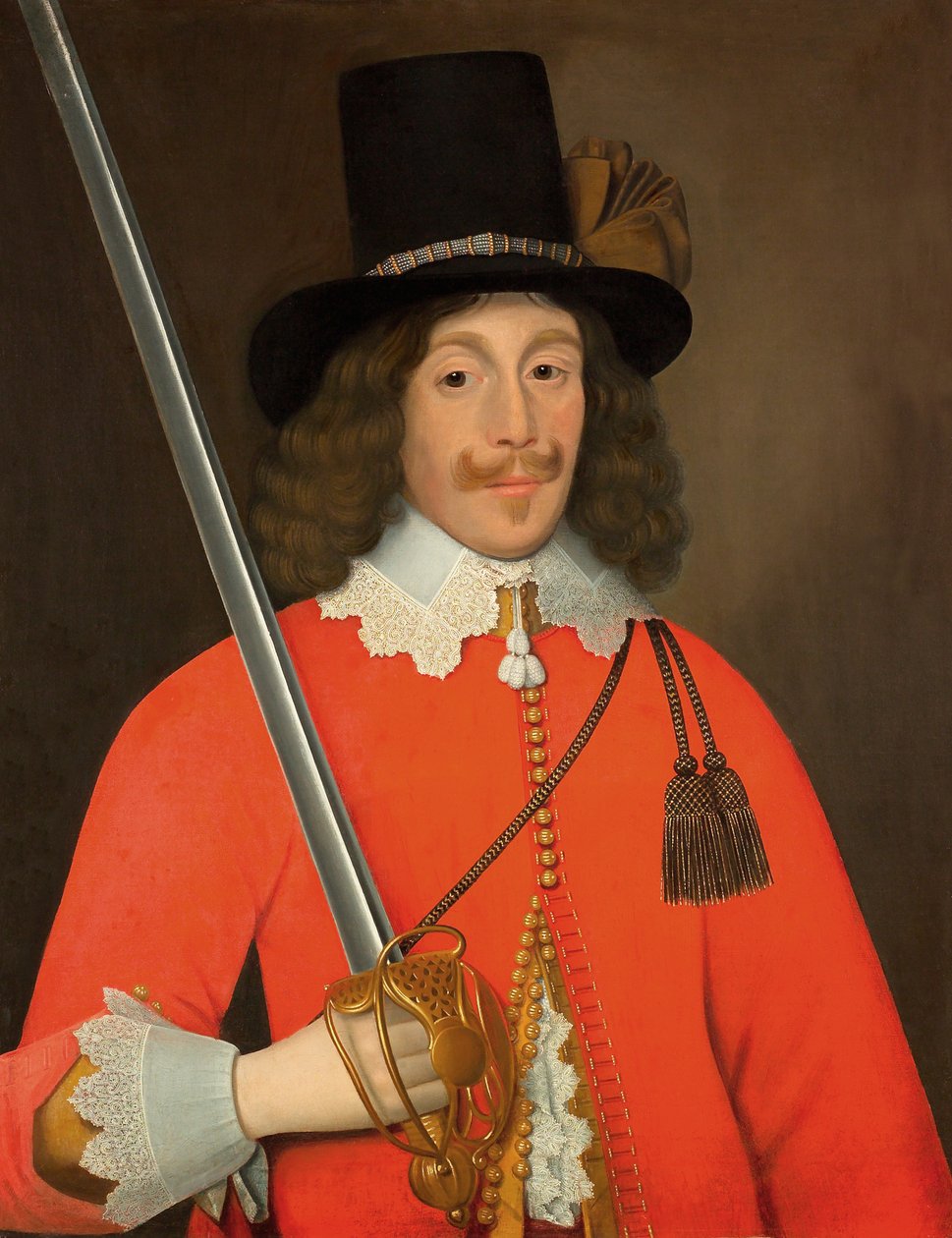 Oberst John Hutchinson, ca. 1643 af John Souch