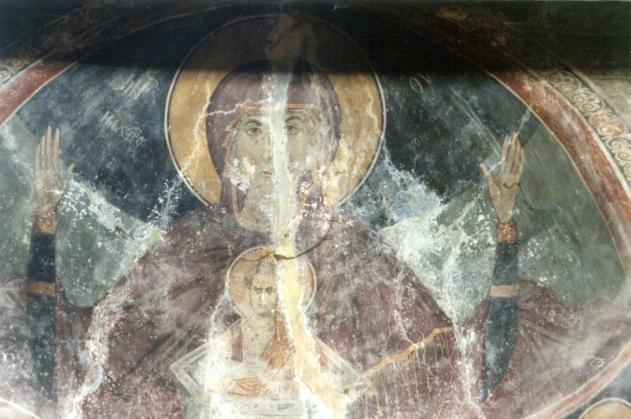 Mali Sveti Vrachi Fresco af John Teorian
