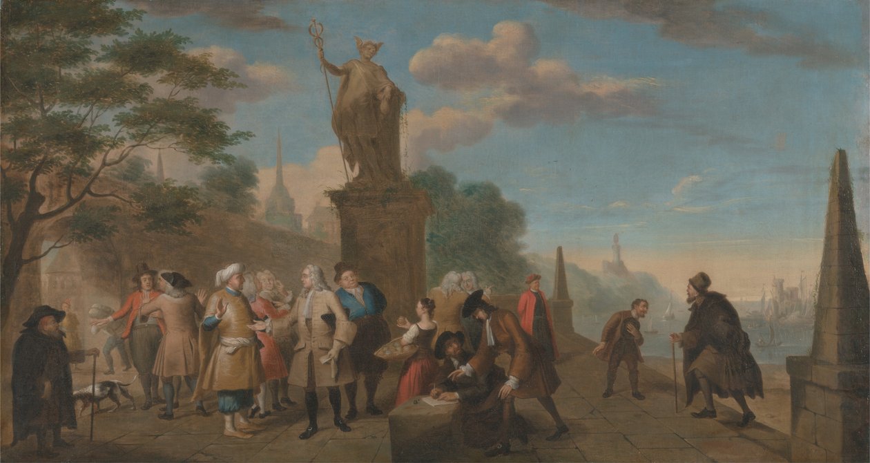 Allegori om handel af John Theodore Heins