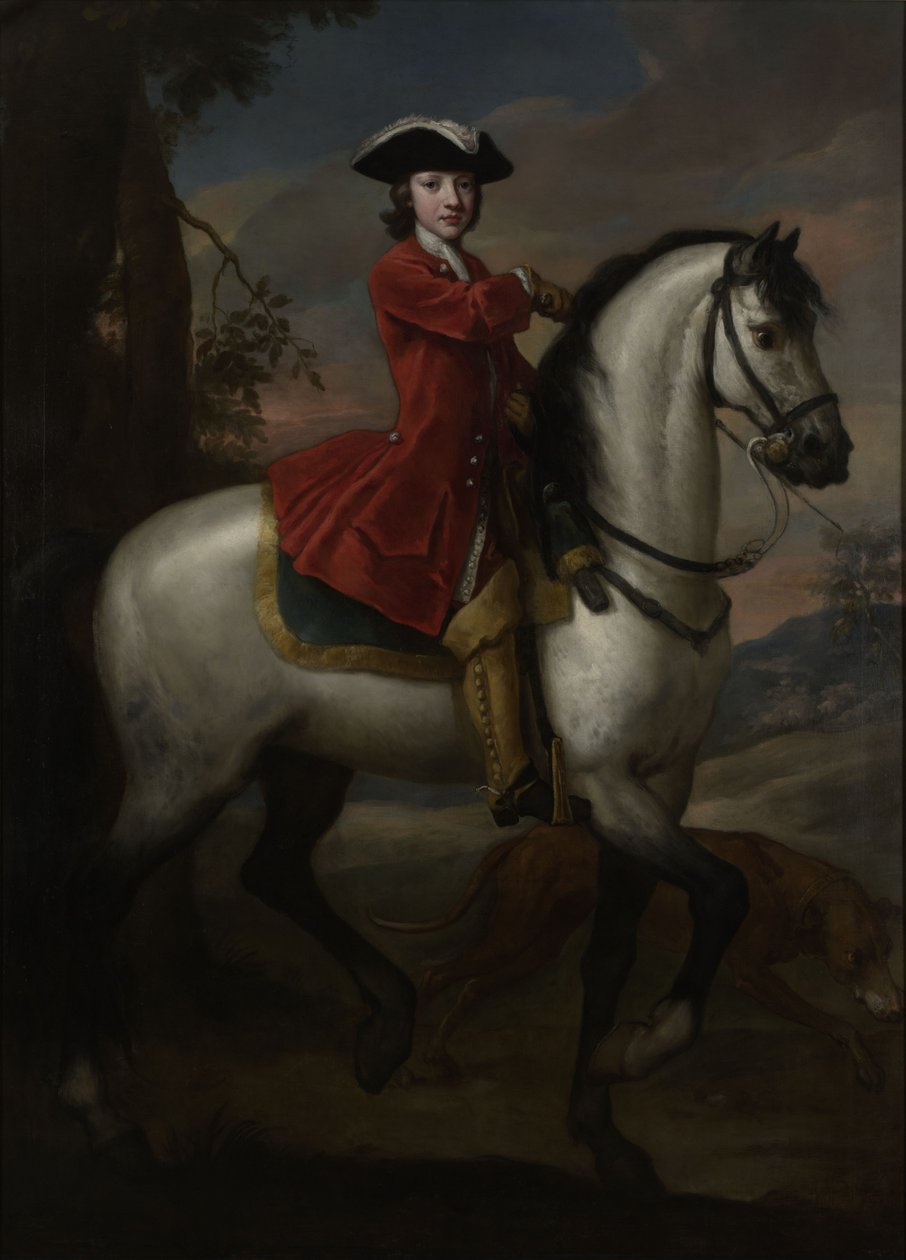 Portræt af Sir Charles Spencer, 3. hertug af Marlborough (1706-1758) af John Vanderbank