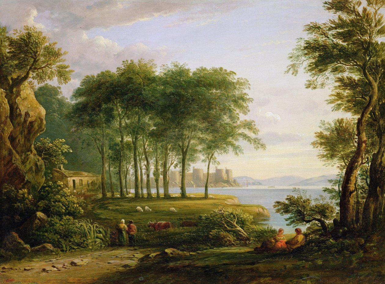 Conway Castle af John Varley