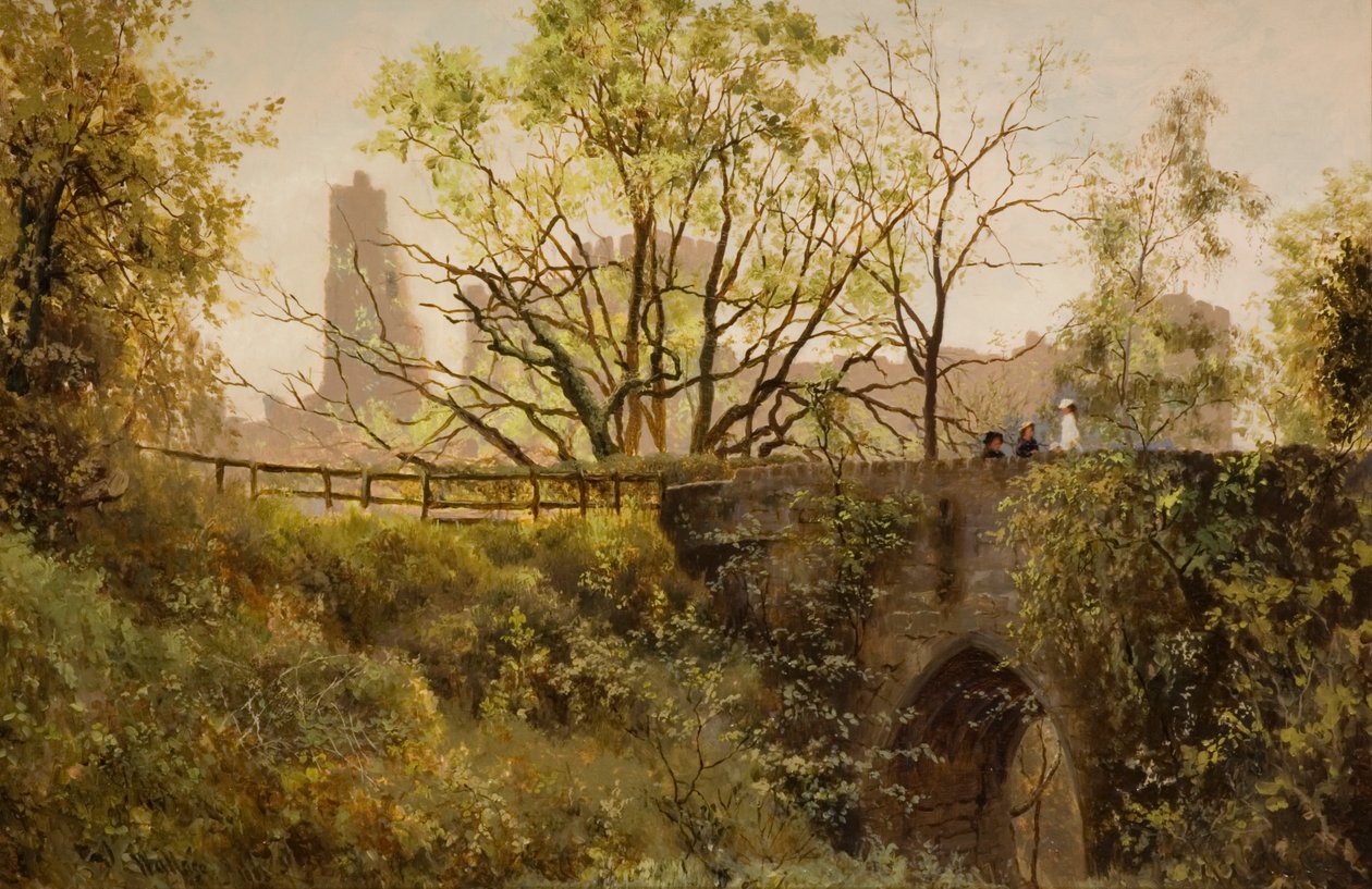 Prudhoe Castle, Northumberland af John Wallace