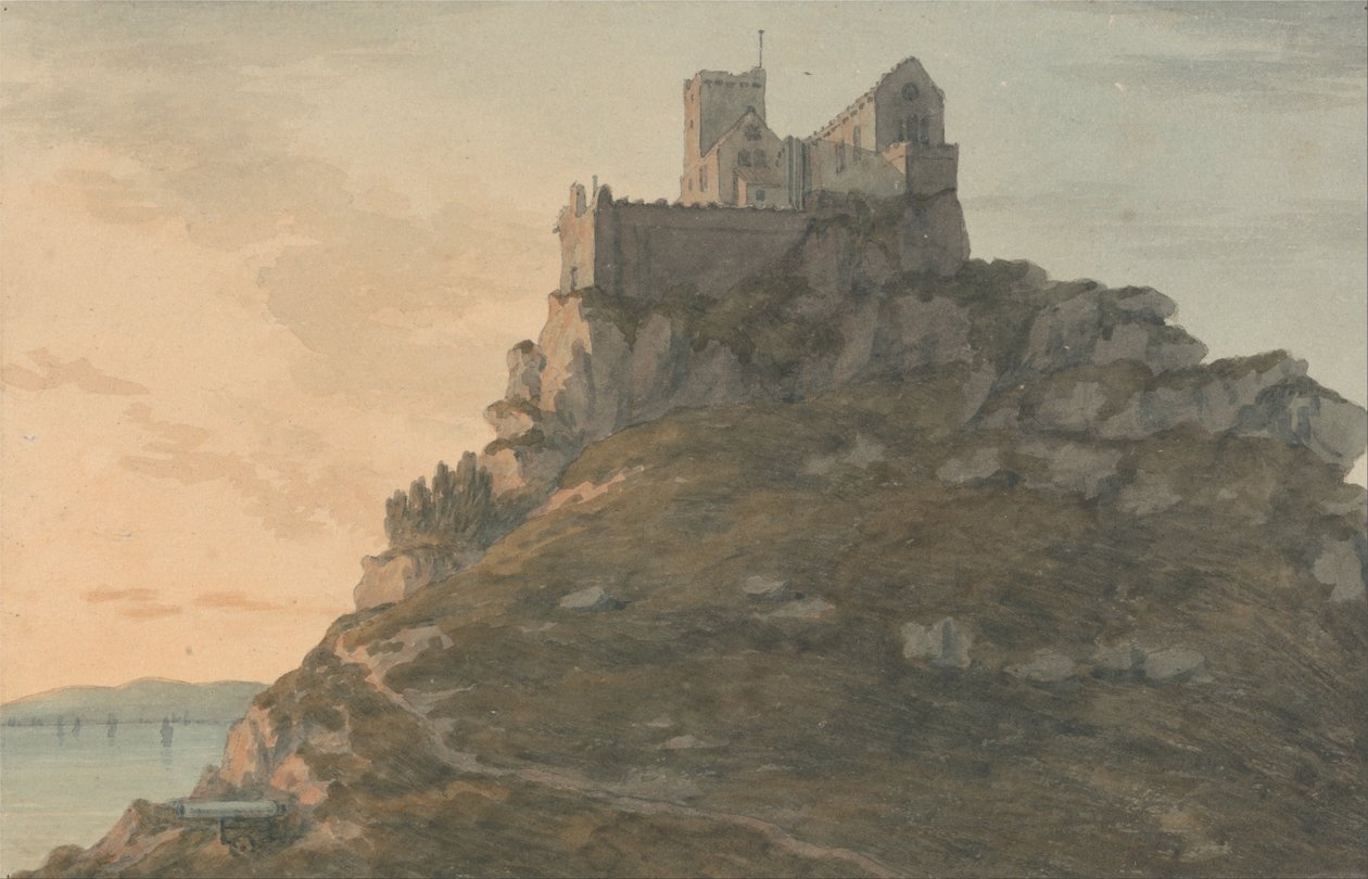 Saint Michaels Mount, Cornwall af John Warwick Smith