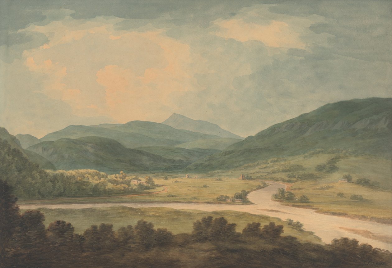 River -floden og bifloden af John Warwick Smith