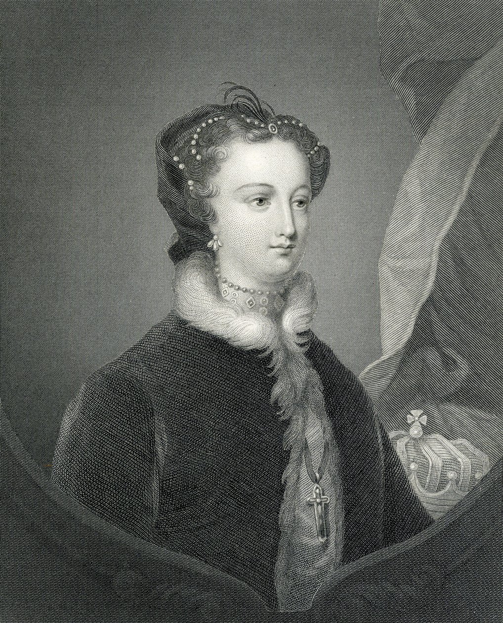 Mary Queen of Scots, 1800-tallet af John Watson Gordon