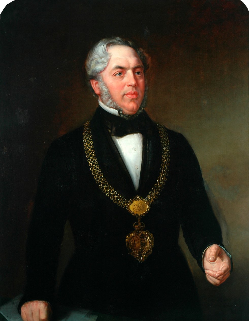 Samuel Smith, borgmester Bradford, ca. 1854 af John Watson Gordon