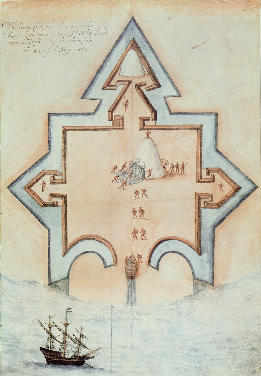 Entrenchments, Puerto Rico af John White