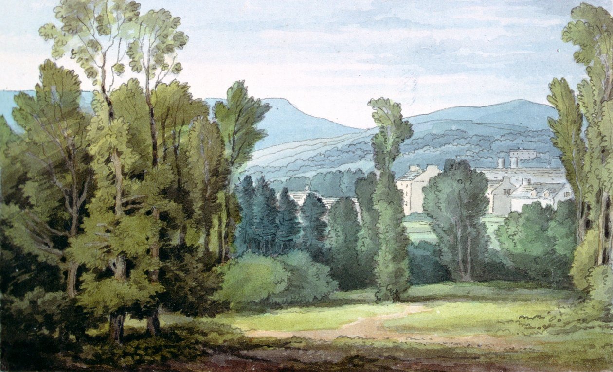 Dulverton, Somerset, 1800 af John White Abbott