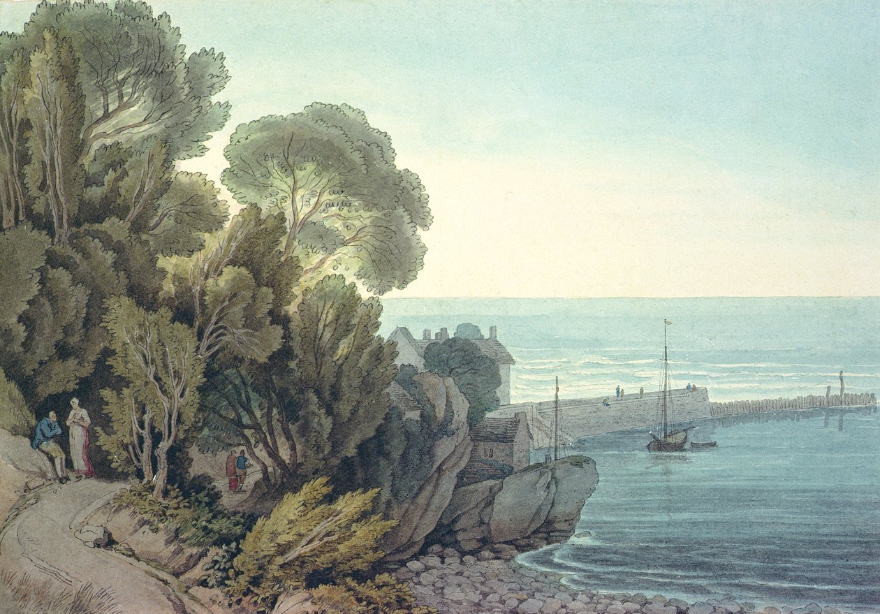 Lynmouth, Devon af John White Abbott