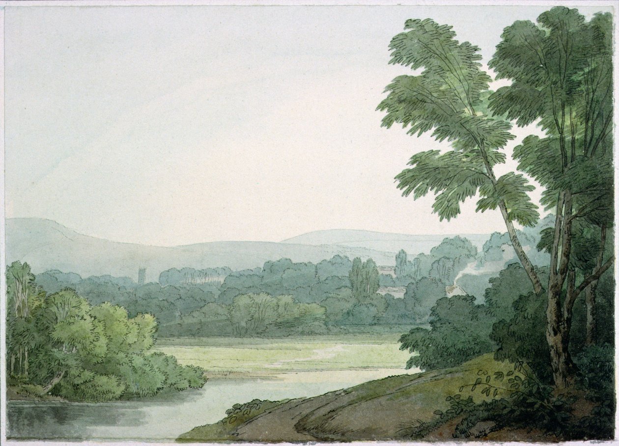 I nærheden af ​​Washfield, Devon af John White Abbott