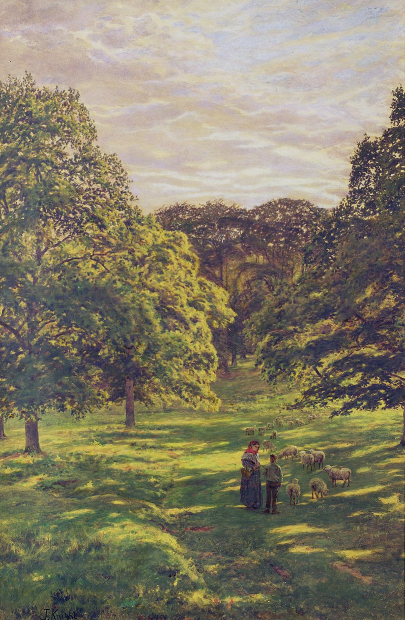 Eng Scene af John William Buxton Knight